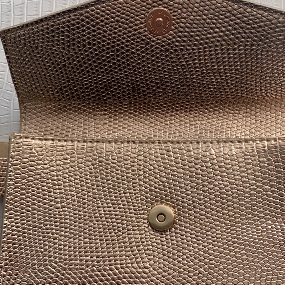 NWT—Bebe Golden Gold Belt Bag - Picture 7 of 9